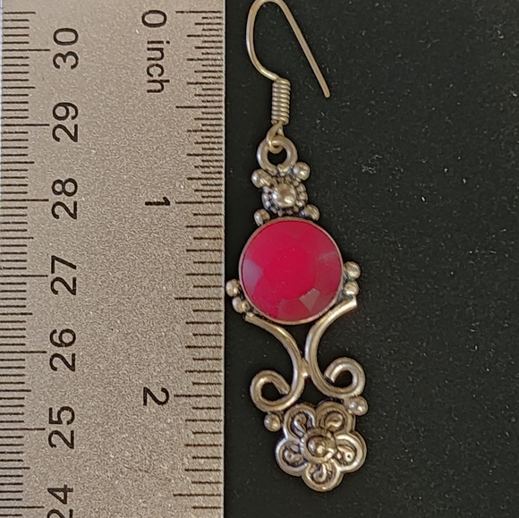 Cherry Ruby Earrings - Picture 3 of 3